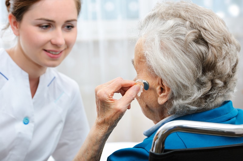 Hearing Aid Patient Nurse Ear Wax Removal