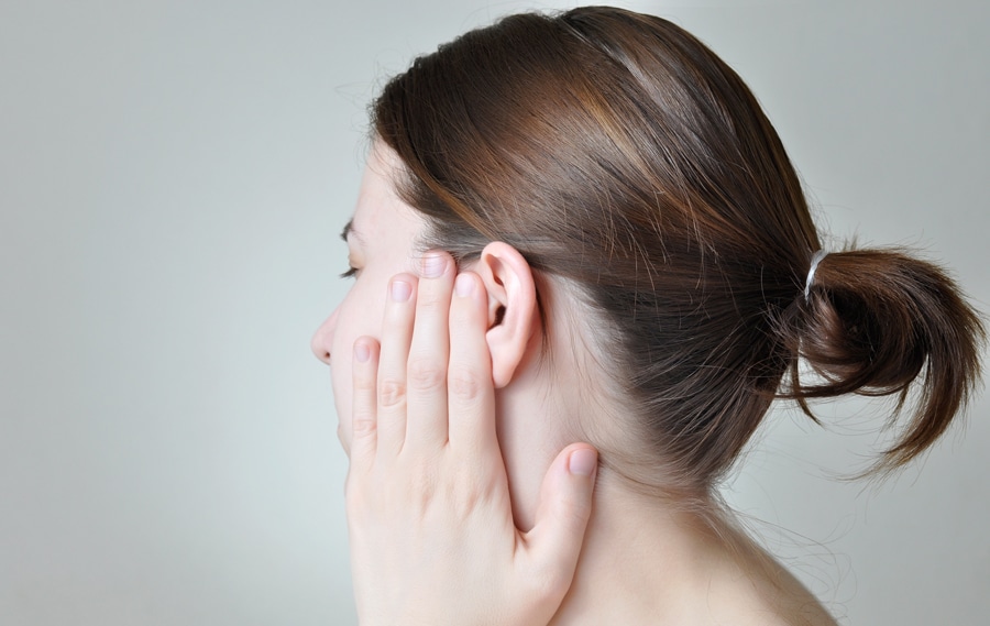 Impacted ear wax causing pain