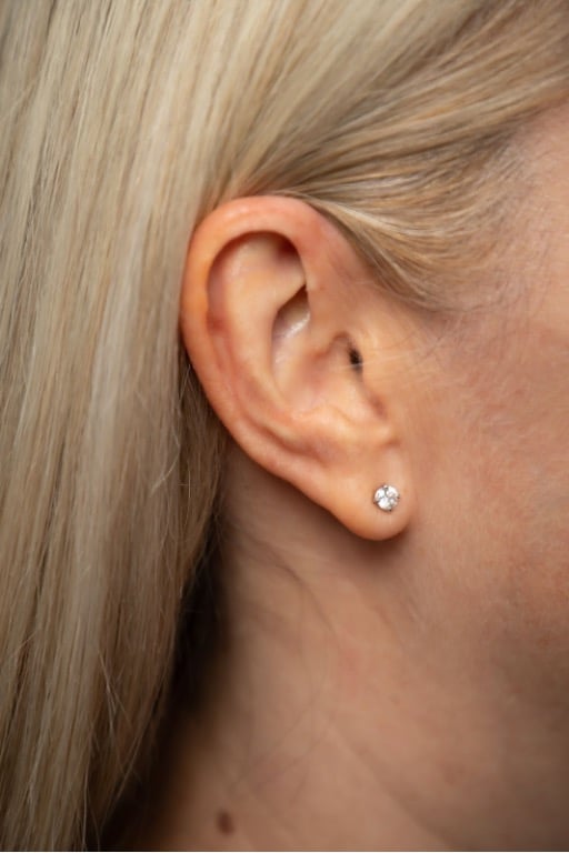 image of woman's ear