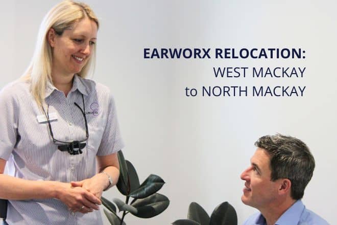 Nurse greets patient: Earworx Mackay is relocating